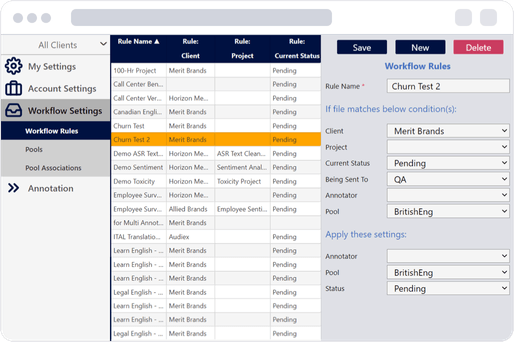 Robust workflow controls graphic