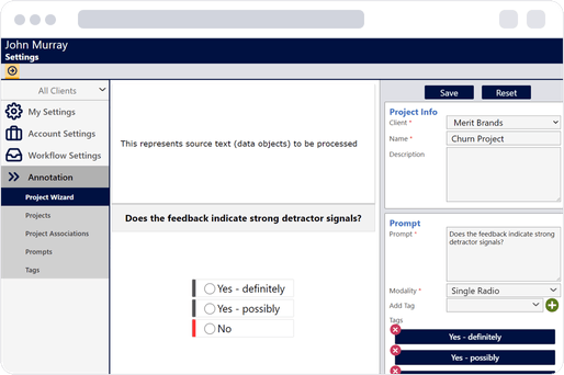 Launch new training data projects in minutes graphic